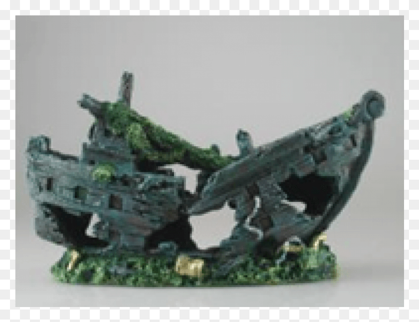 951x714 Ship Wreck Aquarium Ornament Sail, Transportation, Vehicle, Figurine Descargar Hd Png
