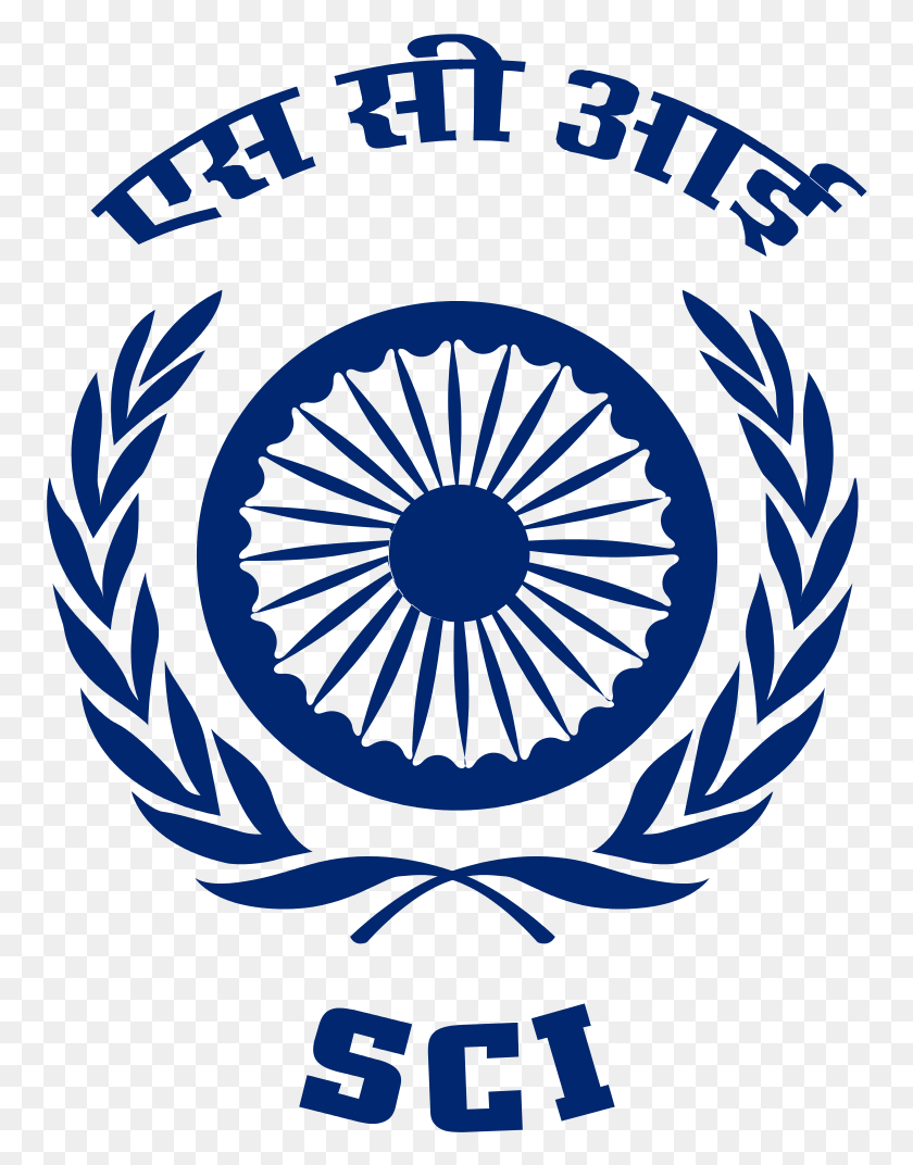 756x1012 Логотип Судоходной Корпорации Индии Логотип, Эмблема, Символ, Плакат Png Скачать