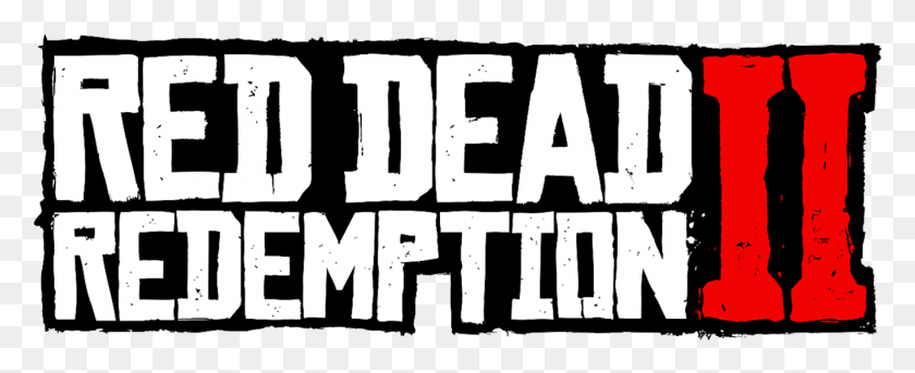 1366x496 Shirrako On Twitter Red Dead Redemption 2 Logo, Label, Text, Word HD PNG Download