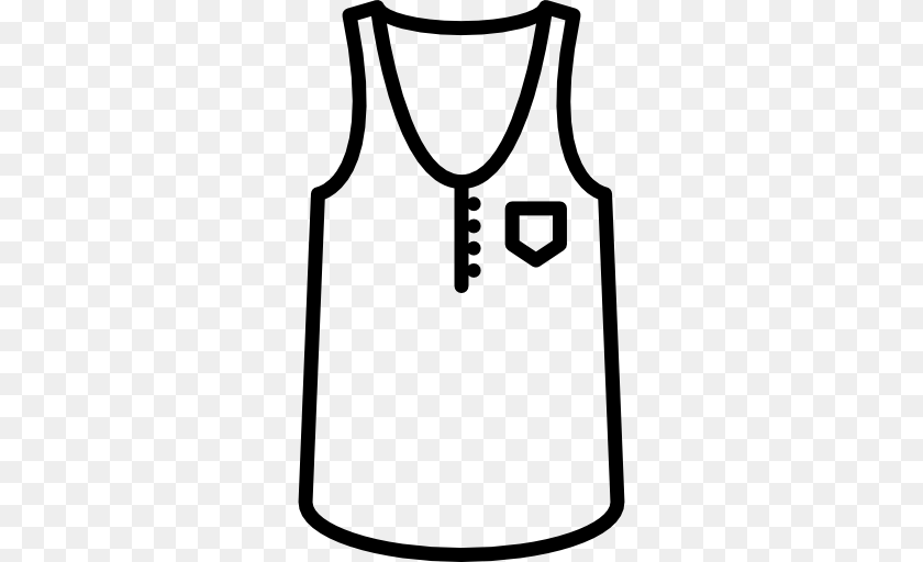 512x512 Shirts Jackets Clothing Fashion Icon, Tank Top Transparent PNG