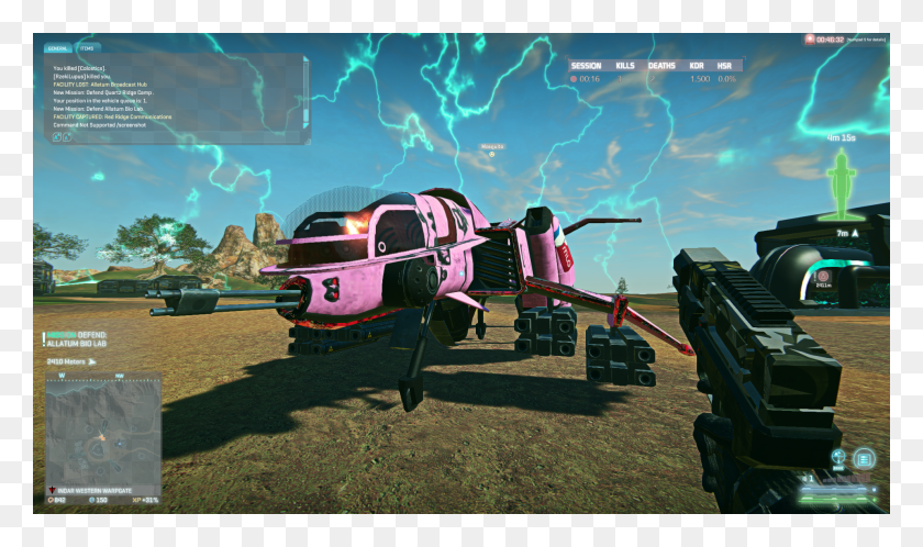 1920x1080 Shitpostthe Planetside 2 Equivalent Of Wearing Sunglasses Planetside2 Shit Post, Airplane, Aircraft, Vehicle HD PNG Download