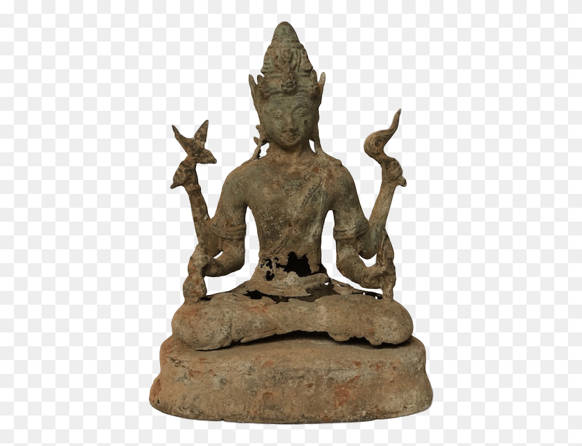413x584 Shiva Relic Statue, Figurine, Bronze, Sculpture HD PNG Download