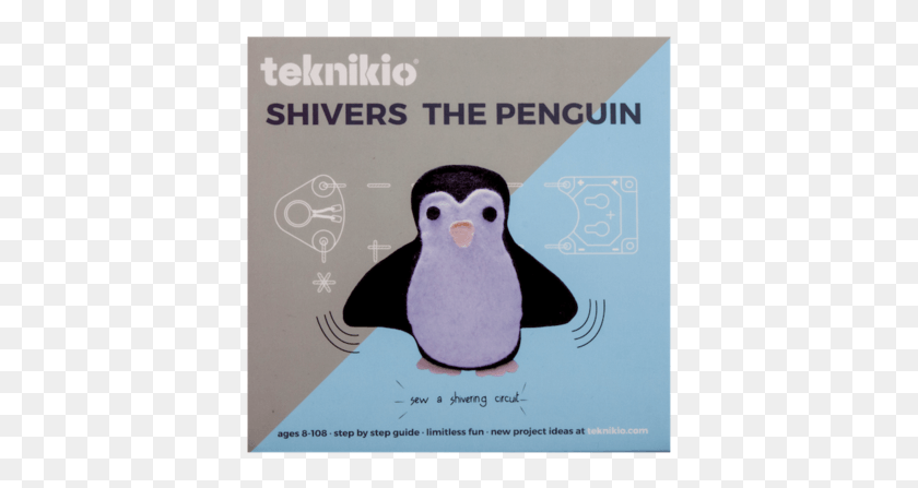 393x387 Shivers The Teknikio Teknikio Shivers The Penguin Set, Bird, Animal, Advertisement HD PNG Download