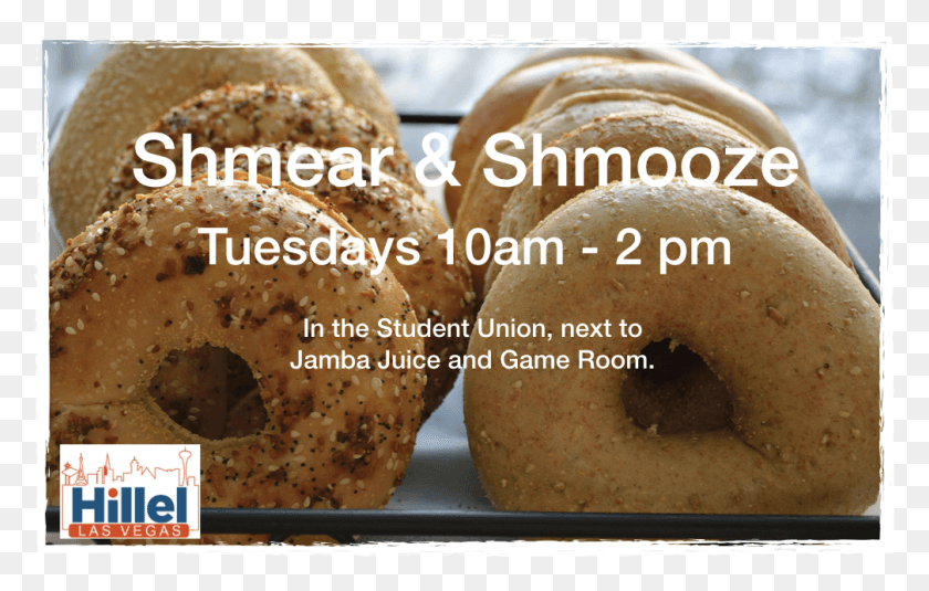 1008x615 Shmear And Shmooze Every Tuesday, Bread, Food, Bagel HD PNG Download
