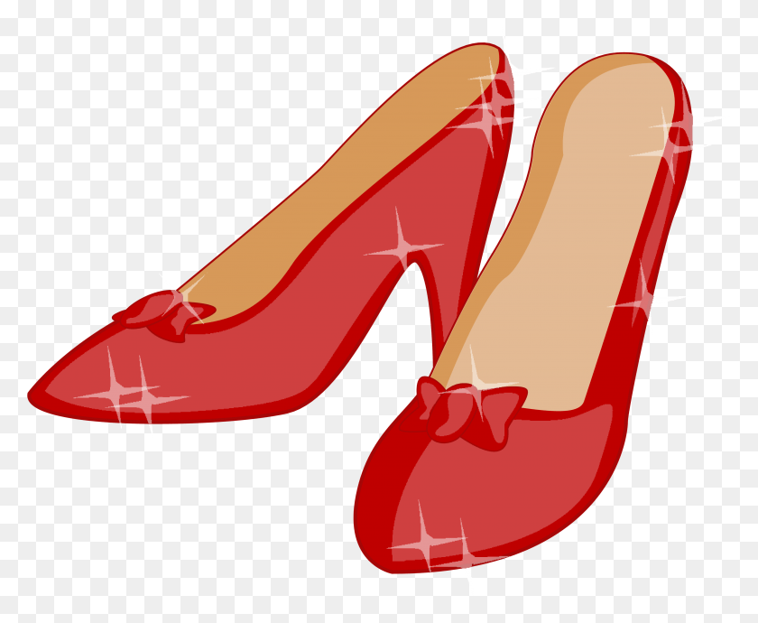 3535x2857 Shoes Clipart Transparent Ruby Slippers Clip Art, Clothing, Apparel, Shoe HD PNG Download