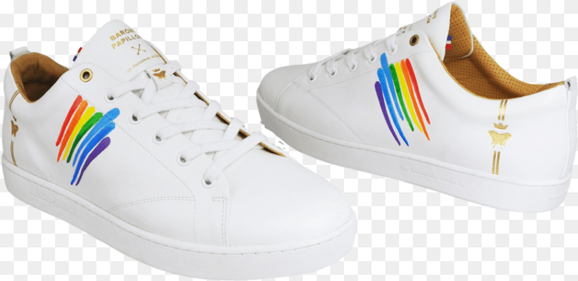890x433 Shoes Sneaker Baron Papillon Rainbow Sneakers Rainbow, Clothing, Footwear, Shoe Transparent PNG