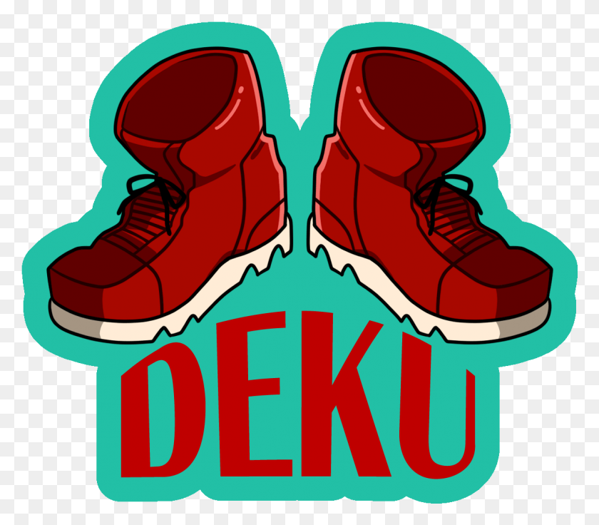 1148x995 Shoes Sticker My Hero Academia My Hero Academia Deku39s Shoes, Clothing, Apparel, Footwear HD PNG Download