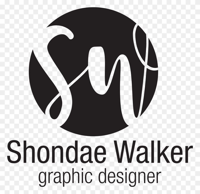 2133x2069 Shondae Walker Graphic Design, Text, Alphabet, Label HD PNG Download
