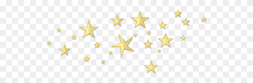 536x218 Shooting Star Clipart Star Cluster Transparent Background Star, Star Symbol, Symbol, Lighting HD PNG Download