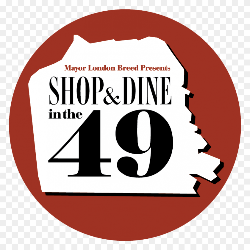 787x788 Shop Amp Dine In The 49 Logo Illustration, Label, Text, Food HD PNG Download