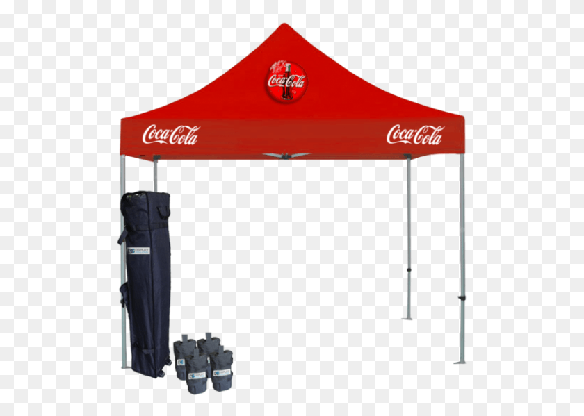 505x539 Shop For Outdoor Canopy Tents Online At Display Solution Coca Cola, Tent, Patio Umbrella, Garden Umbrella HD PNG Download