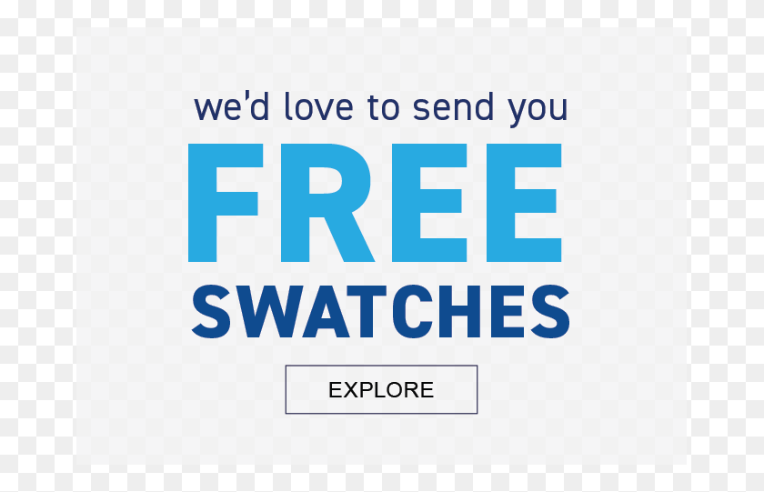 671x481 Shop Free Sample Swatches On Lowe39s Custom Blinds And Electric Blue, Text, Word, Clothing HD PNG Download