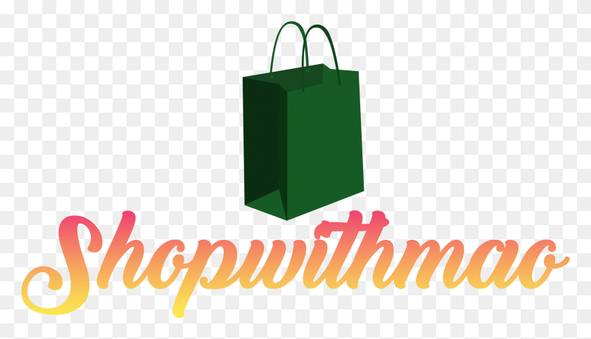 2346x1270 Shop With Mao Paper Bag, Shopping Bag, Text HD PNG Download