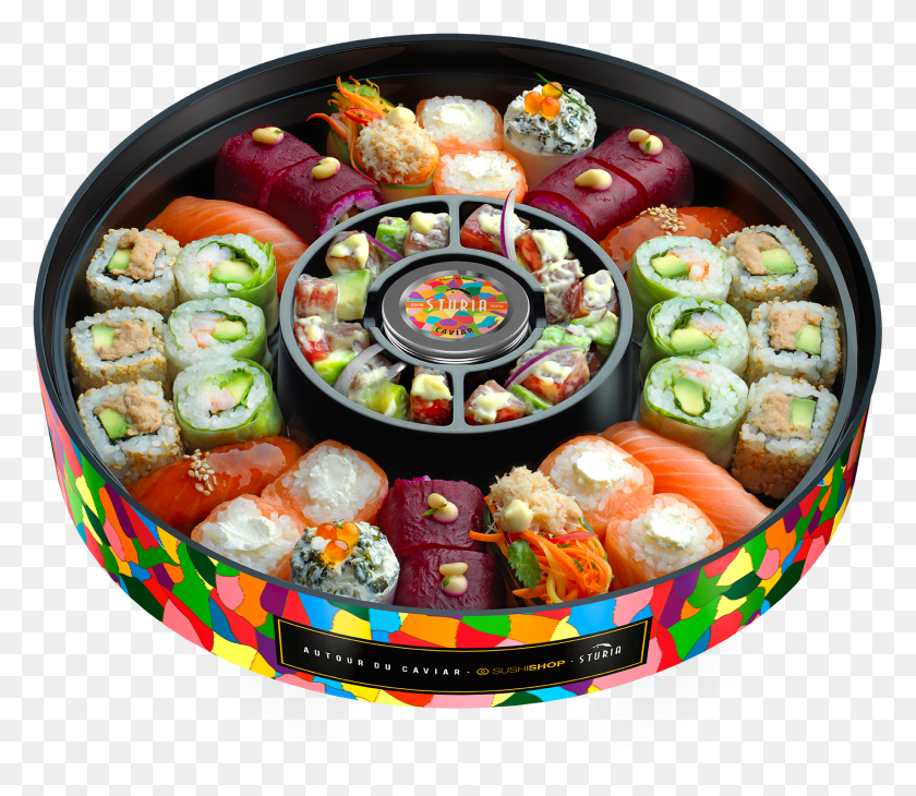 1706x1467 Shop X Autour Du Clementine Communications California Roll, Food, Sweets, Confectionery HD PNG Download
