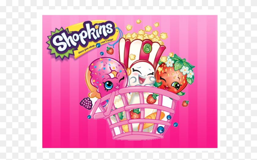 601x464 Shopkins Cake Topper Edible Cake Images Shopkins, Graphics, Doodle HD PNG Download