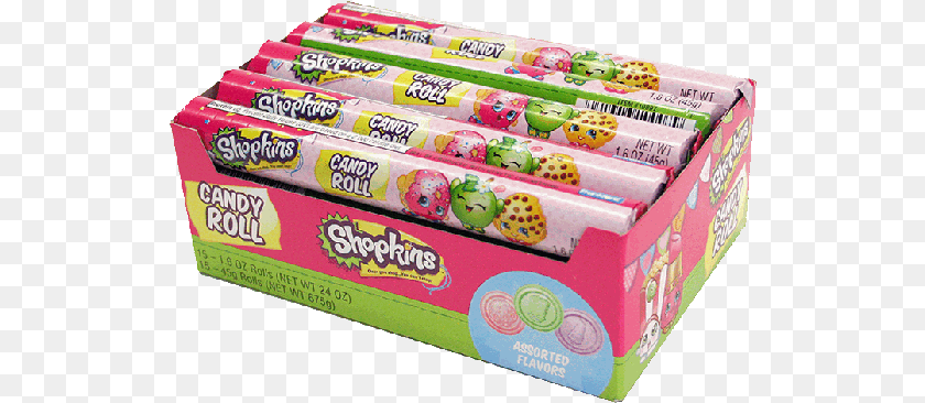 534x366 Shopkins Candy Roll 151 Candy Roll, Gum, Food, Sweets, Birthday Cake PNG
