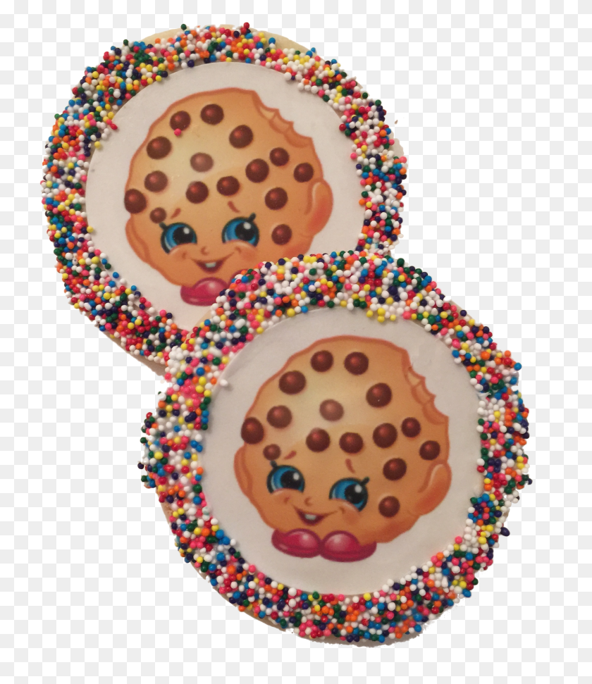 2947x3444 Shopkins Sugar Cookies With Nonpareils Brookie Cookie Shopkin HD PNG Download