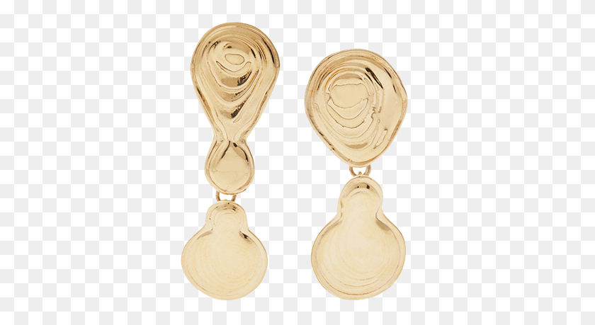 331x399 Shopping 0004 Leigh Miller Earrings, Accessories, Accessory, Gold HD PNG Download