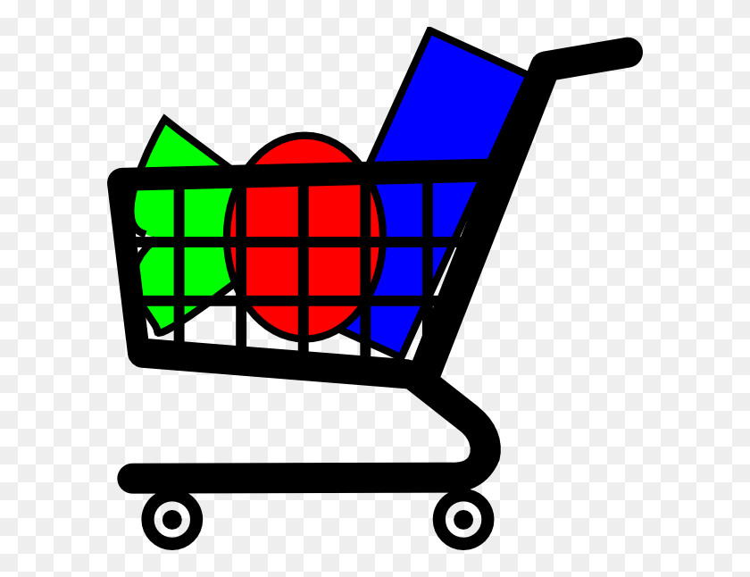 600x586 Shopping Cart Clipart Transparent Clip Art Free Shopping, Light, Symbol, Logo HD PNG Download