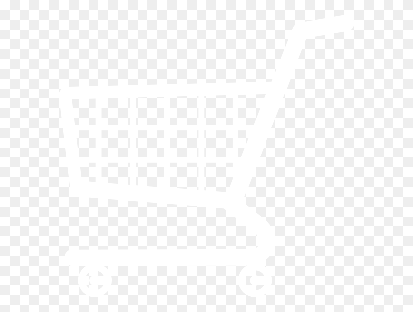 600x574 Shopping Cart Icon White Shopping Cart White Vector, Texture, White Board, Text HD PNG Download