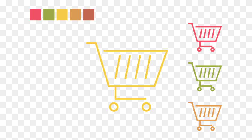 641x406 Shopping Cart Icons Vector HD PNG Download