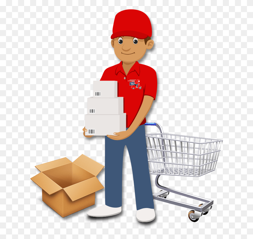 643x735 Shopping Cart Vector Shopping Cart Vector, Person, Human, Toy HD PNG Download