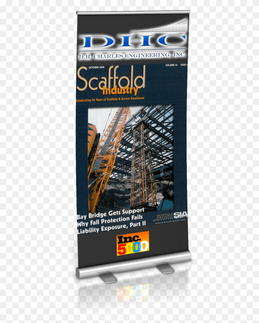 427x988 Shoring Up A Bridge Banner, Construction, Advertisement, Poster HD PNG Download