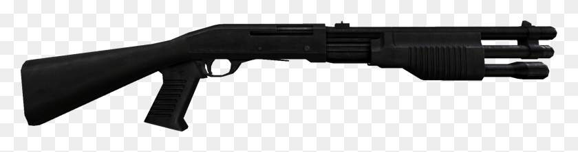 1803x375 Shotgun Firearm, Gun, Weapon, Weaponry HD PNG Download