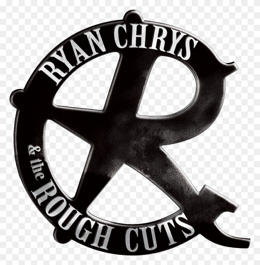 1398x1425 Shots Modern Outlaw Country Ryan Chrys Amp The Rough Emblema, Símbolo, Logotipo, Marca Registrada Hd Png