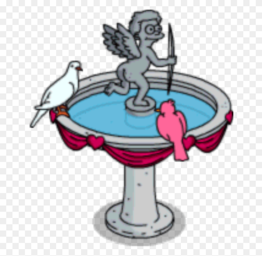 656x762 Should I Buy Cherub Bird Bath Simpsons Cherub, Animal, Sculpture HD PNG Download