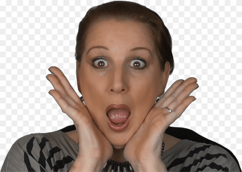 Shout, Face, Head, Person, Surprised Transparent PNG