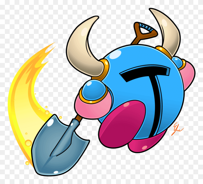 826x742 Shovel Kirby Knight, Inflatable, Mammal, Animal HD PNG Download