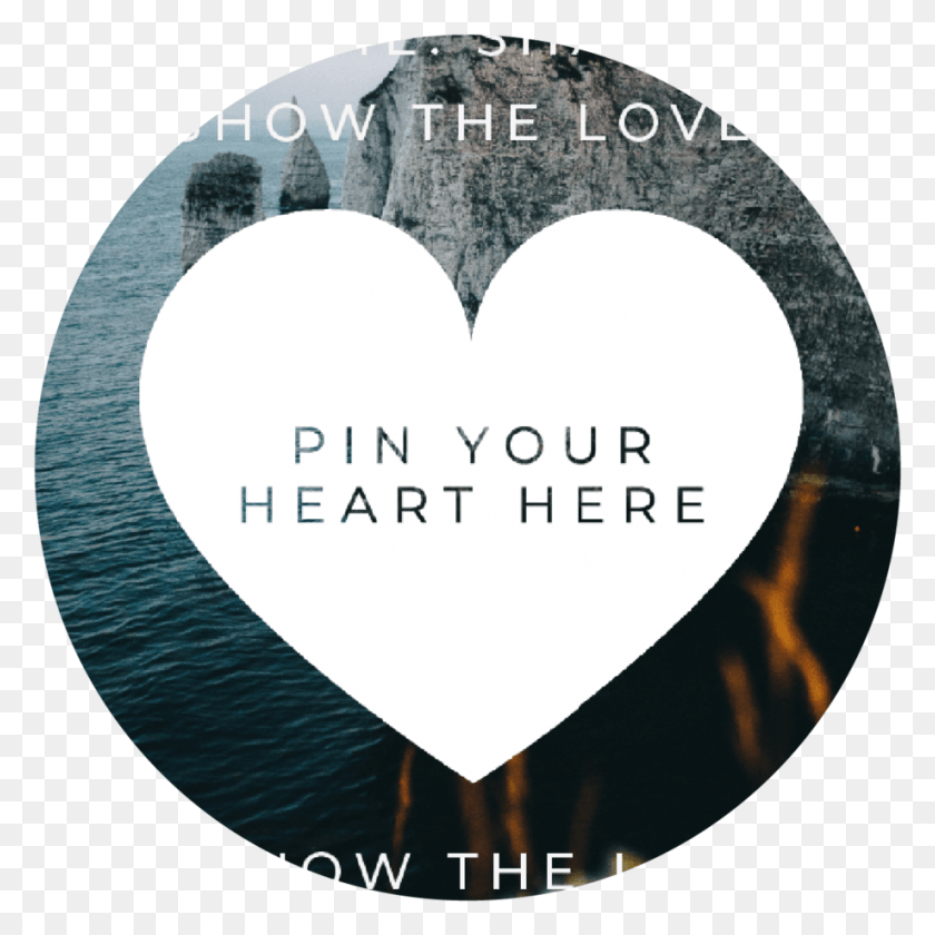919x919 Show The Love Postcard Heart, Text, Poster, Advertisement HD PNG Download