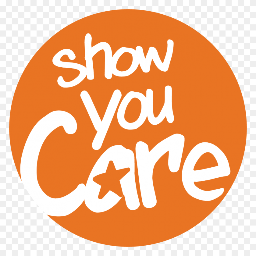 1074x1074 Show You Care Logo Illustration, Text, Label, Symbol HD PNG Download