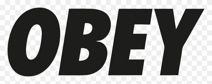 1749x611 Showing All 10 Results Obey Logo Black And White, Number, Symbol, Text HD PNG Download