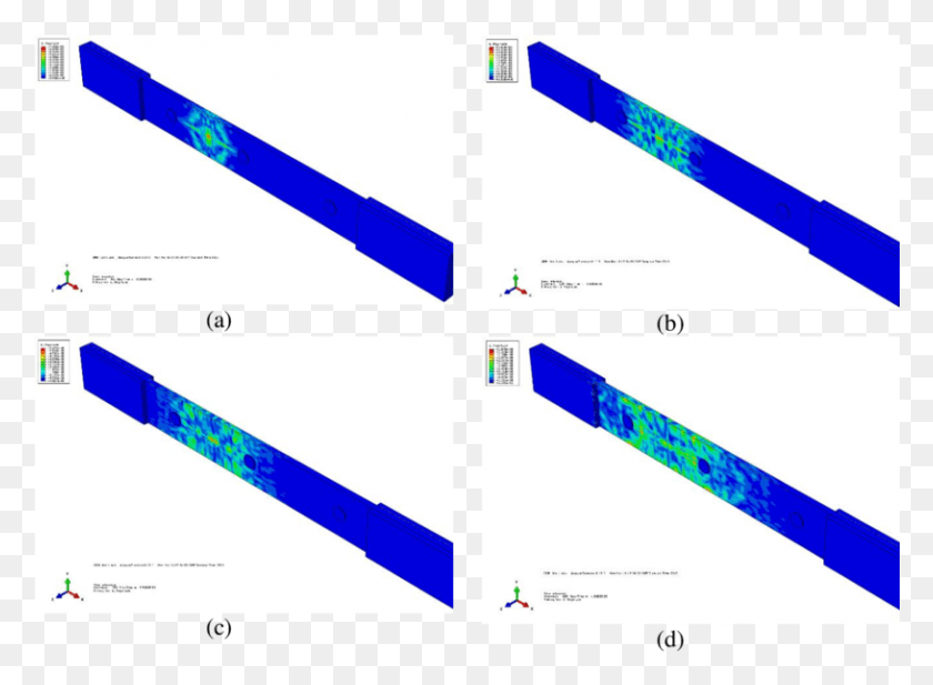 815x582 Shows Image Snapshots Of Overall Displacement Amplitude Composite Tensile Test Angles, Oars, Tool, Paddle HD PNG Download