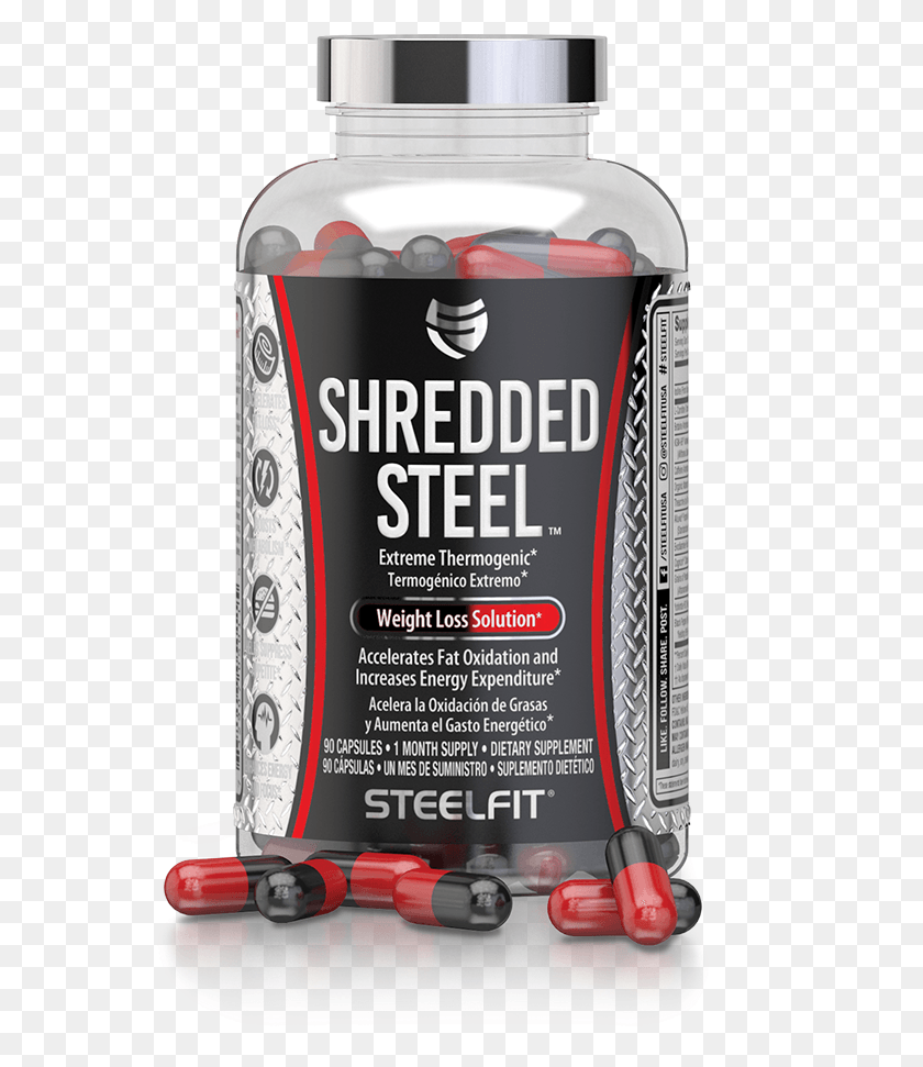 617x911 Shredded Steel Energy Shot, Liquor, Alcohol, Beverage HD PNG Download