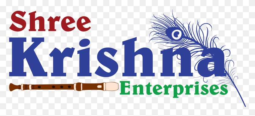 5571x2301 Shree Krishna Enterprises Peacock Feather Tattoo, Text, Alphabet, Logo HD PNG Download