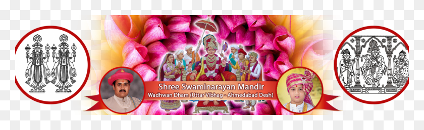1500x384 Shree Swaminarayan Mandir Thanksgiving, Person, Human, Crowd HD PNG Download