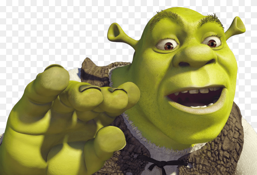 Shrek, Green, Alien, Cartoon, Face Transparent PNG