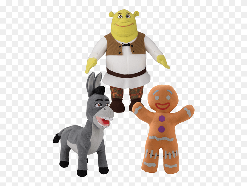 486x572 Shrek Asst Shrek Para Siempre Peluches, Toy, Doll, Figurine Hd Png