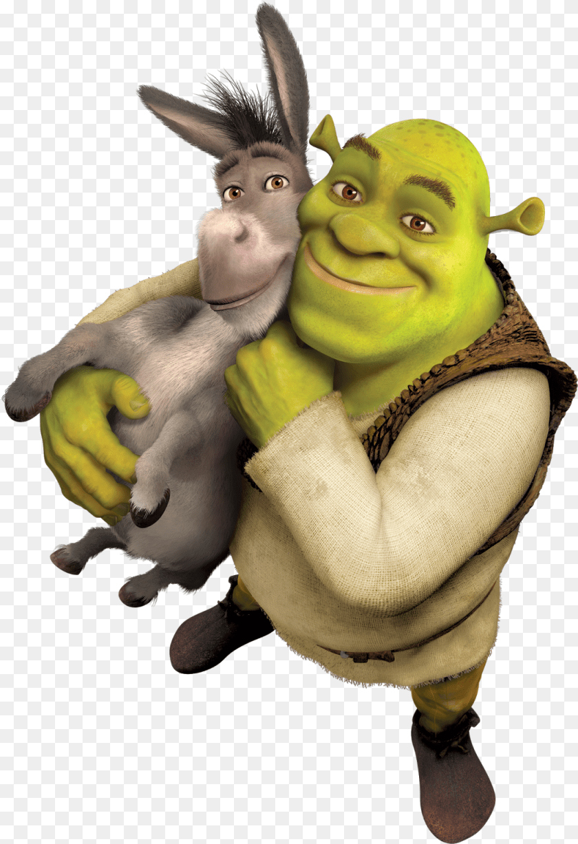 1051x1535 Shrek For You Shrek And Donkey, Hand, Body Part, Person, Finger Clipart PNG