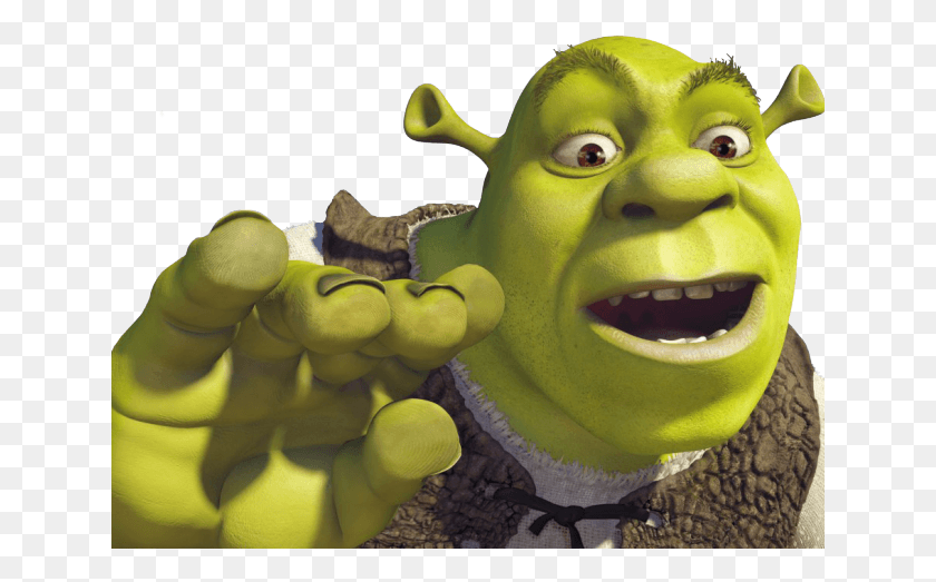 641x463 Shrek Clipart Psd Shrek, Toy, Alien, Crowd HD PNG Download