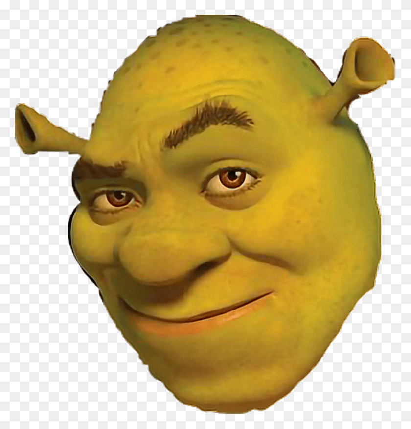 1024x1072 Shrek Face Shrek Forever After, Head, Alien, Figurine HD PNG Download