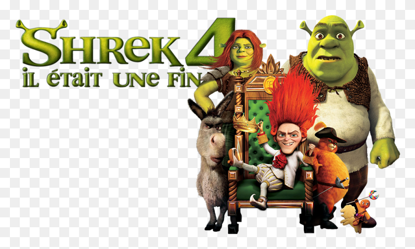 988x563 Descargar Png Shrek Forever After Image Shrek Forever After Poster, Persona, Humano, Animal Hd Png