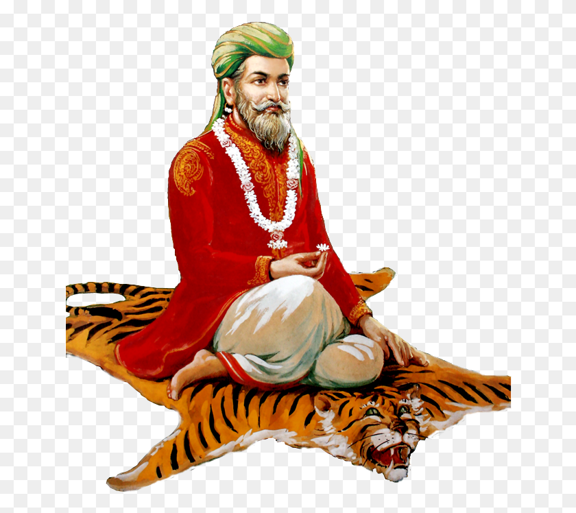 652x688 Shri Manik Prabhu Maharaj Manik Prabhu Maharaj Humnabad, Person, Human, Tiger HD PNG Download