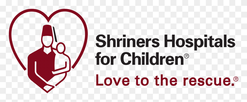 2400x888 Shriners Hospitals For Children Logo Transparent Shriners Childrens Hospital, Text, Face, Symbol HD PNG Download