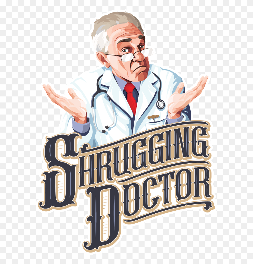 605x816 Shrugging Doctor, Person, Human, Tie HD PNG Download
