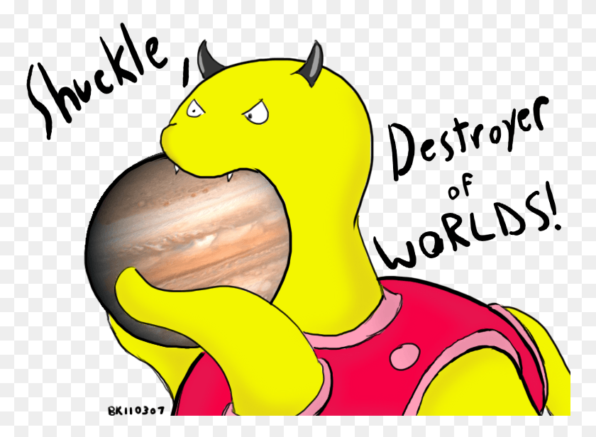 769x556 Descargar Png Shuckle Destroyer Of Worlds By Drikotor Shuckle God, Número, Símbolo, Texto Hd Png