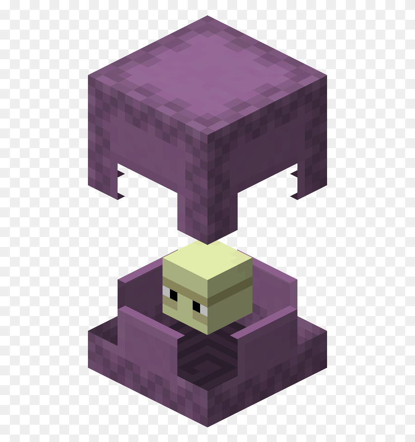 485x835 Descargar Png Shulker De Minecraft, Mesa, Muebles, Juguete Hd Png